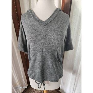 H24  Ginger G short-sleeved athletic hoodie